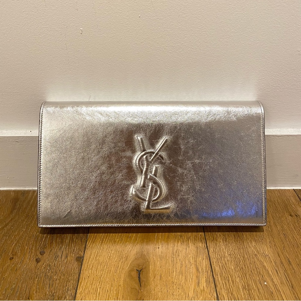 Yves Saint Laurent Clutch (silver)